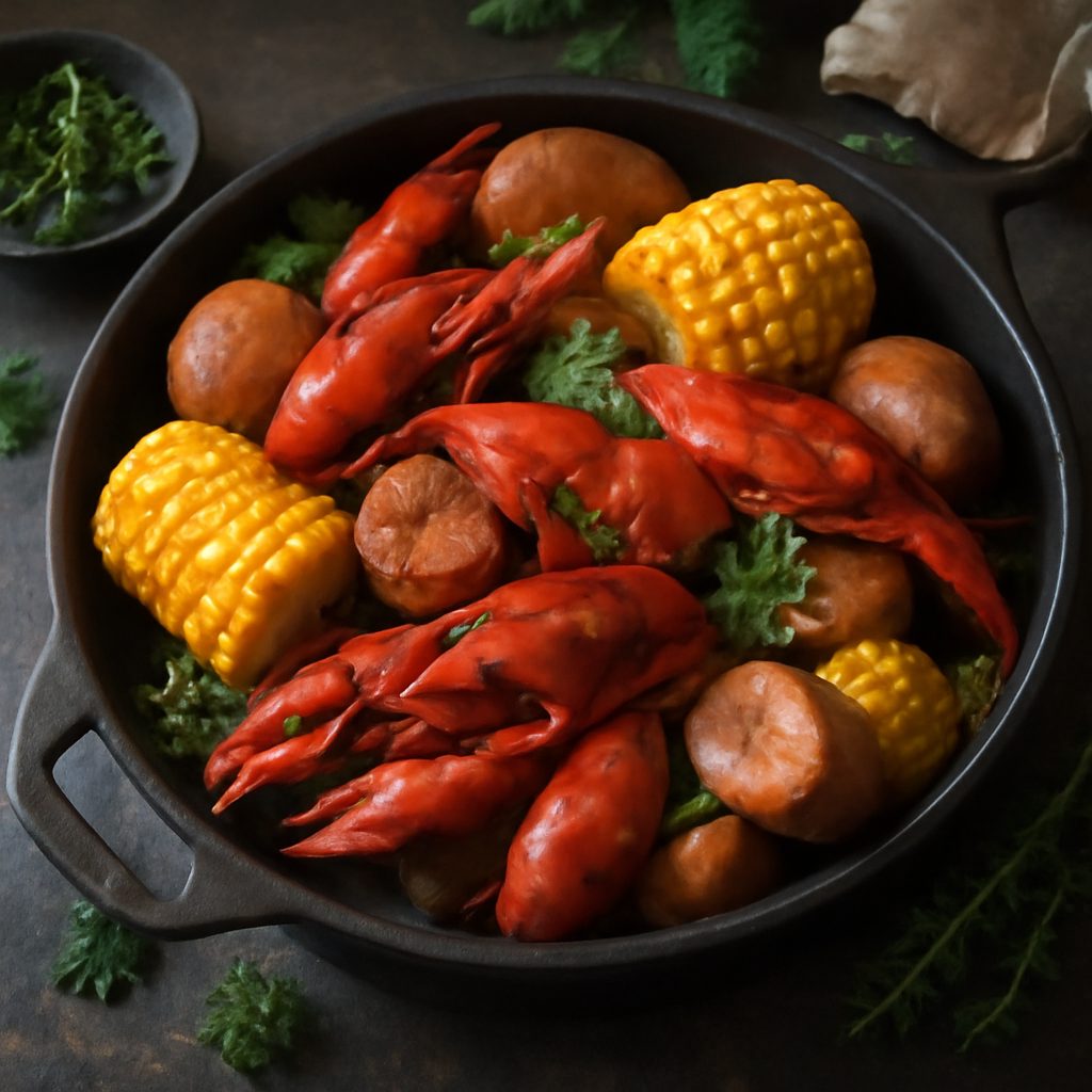 Bollito di Gamberi alla Louisiana