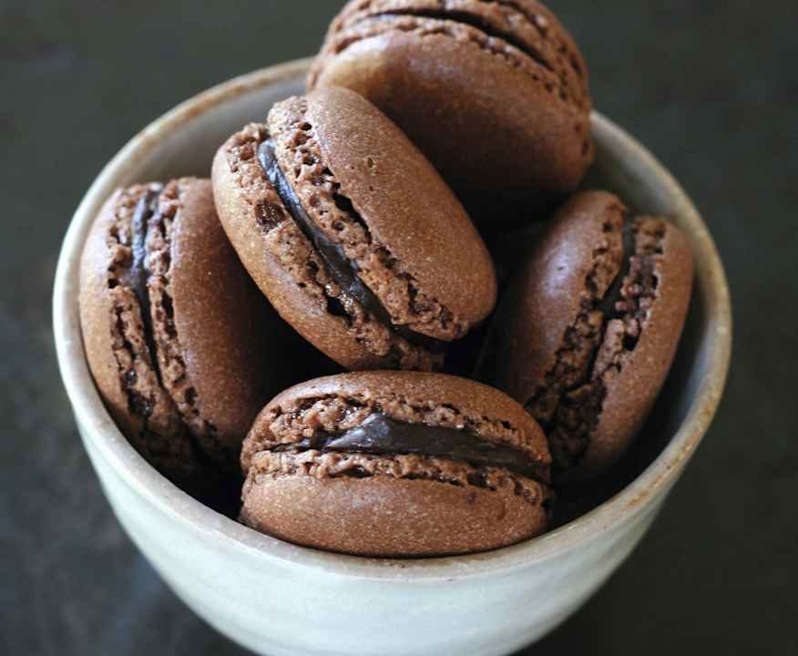 Macaron al cioccolato Protein