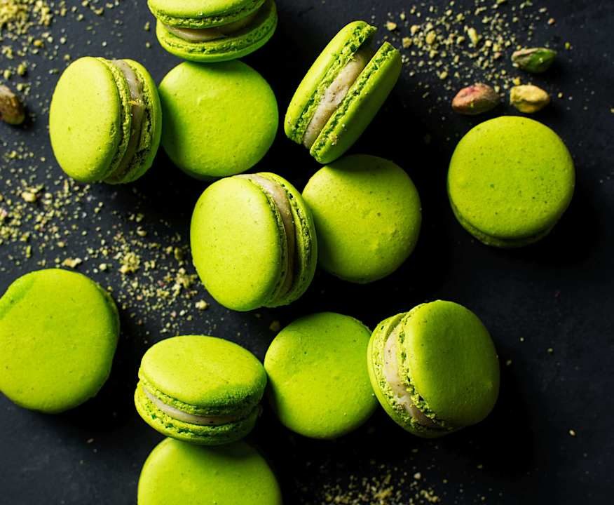 Macarons al pistacchio Protein