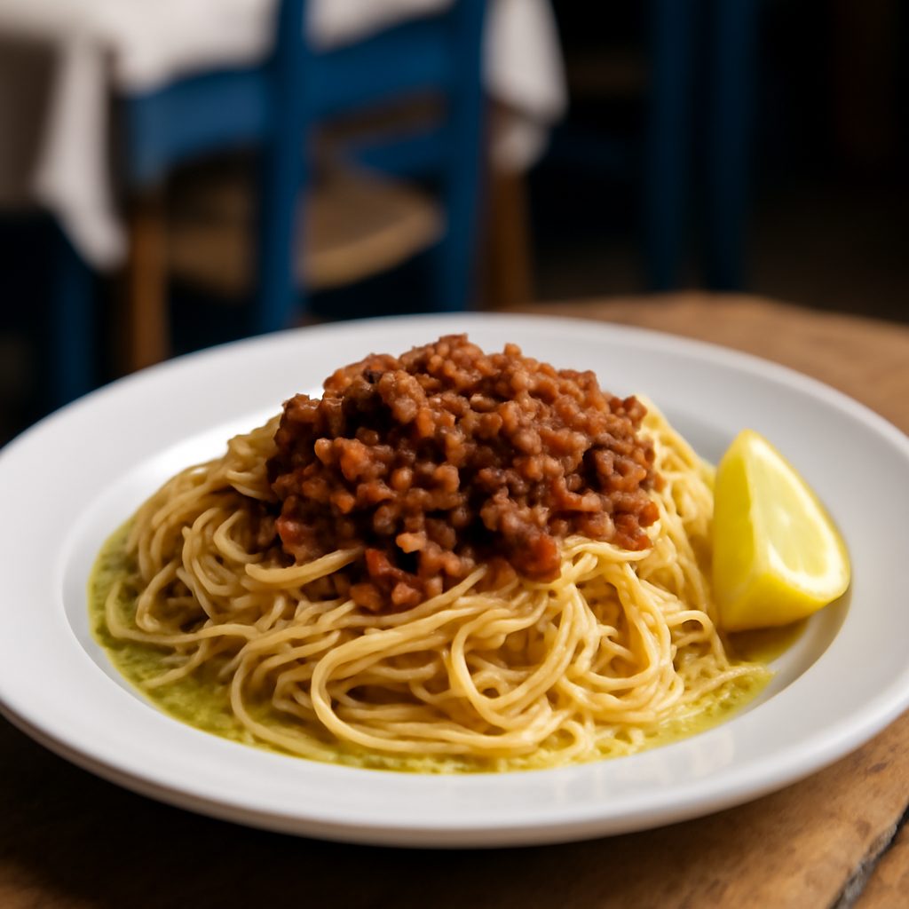 Makaronia me Kima - Pasta Greca
