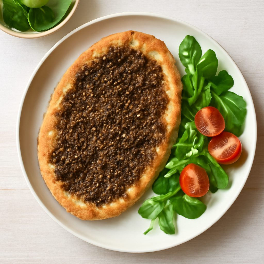 Manakish alle Erbe Aromatiche Low Fat