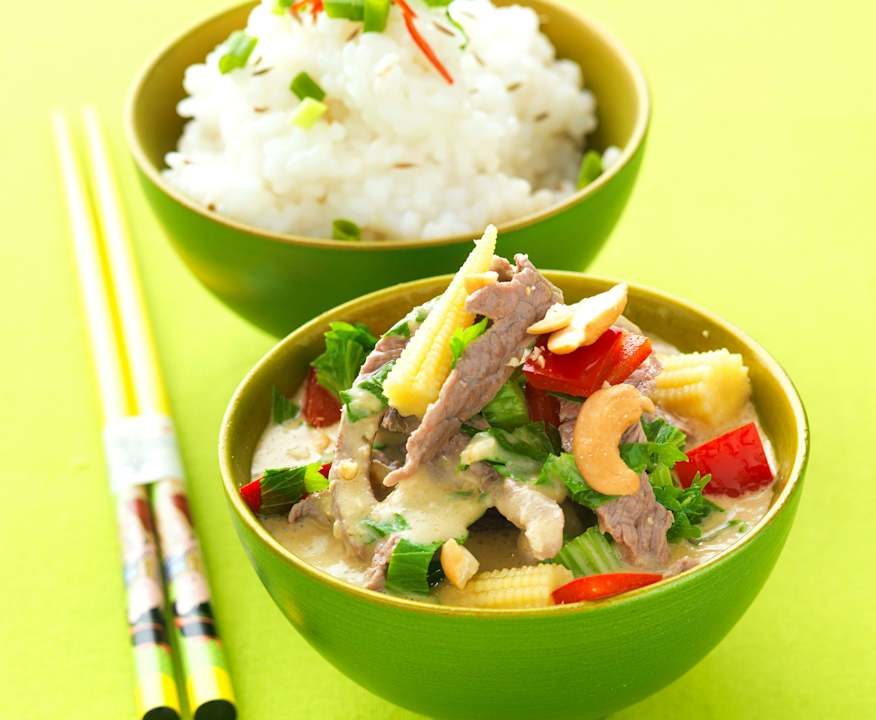 Manzo al tamarindo con riso Protein