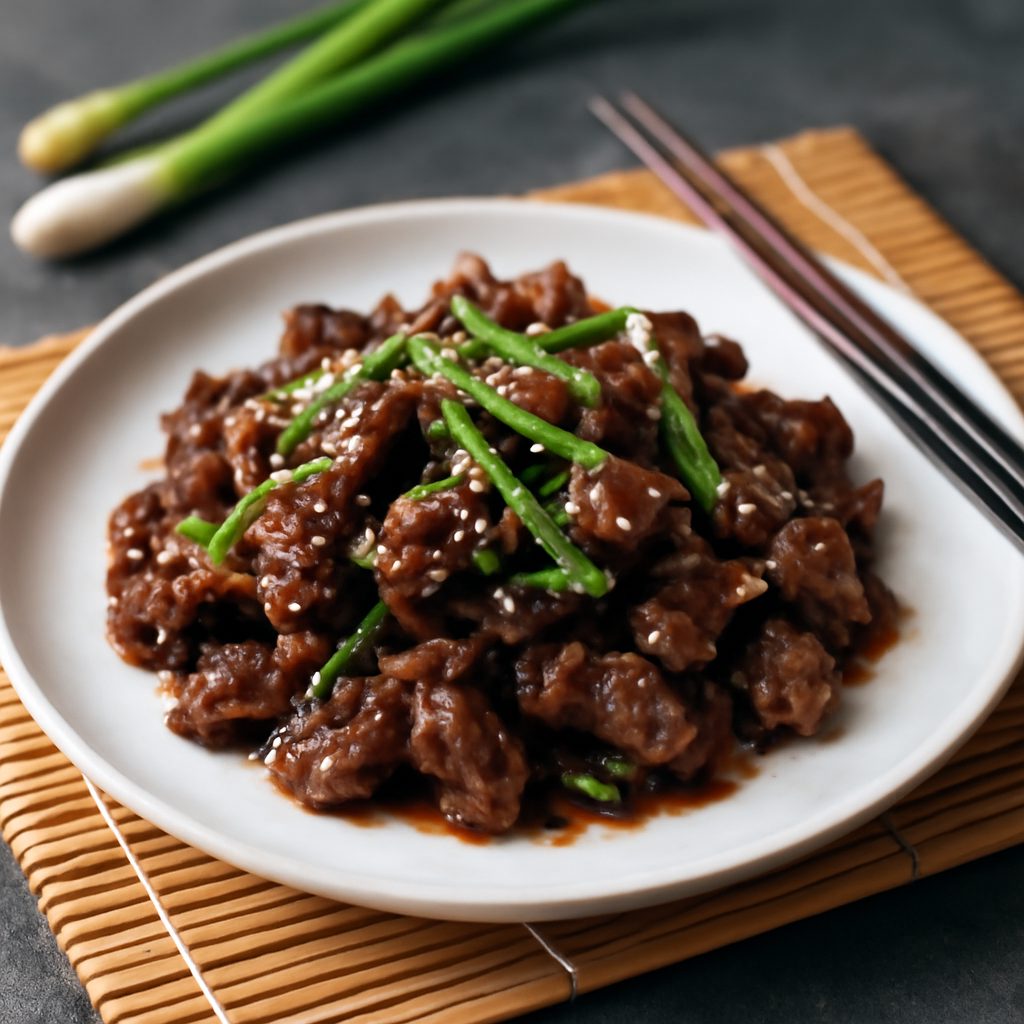 Manzo della Mongolia Light con Cipollotti