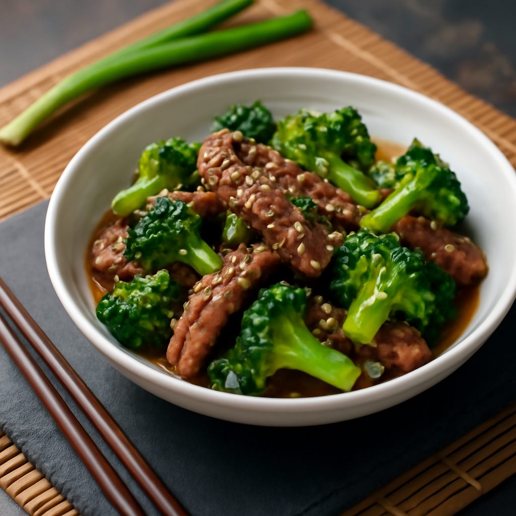 Manzo e Broccoli Piccanti