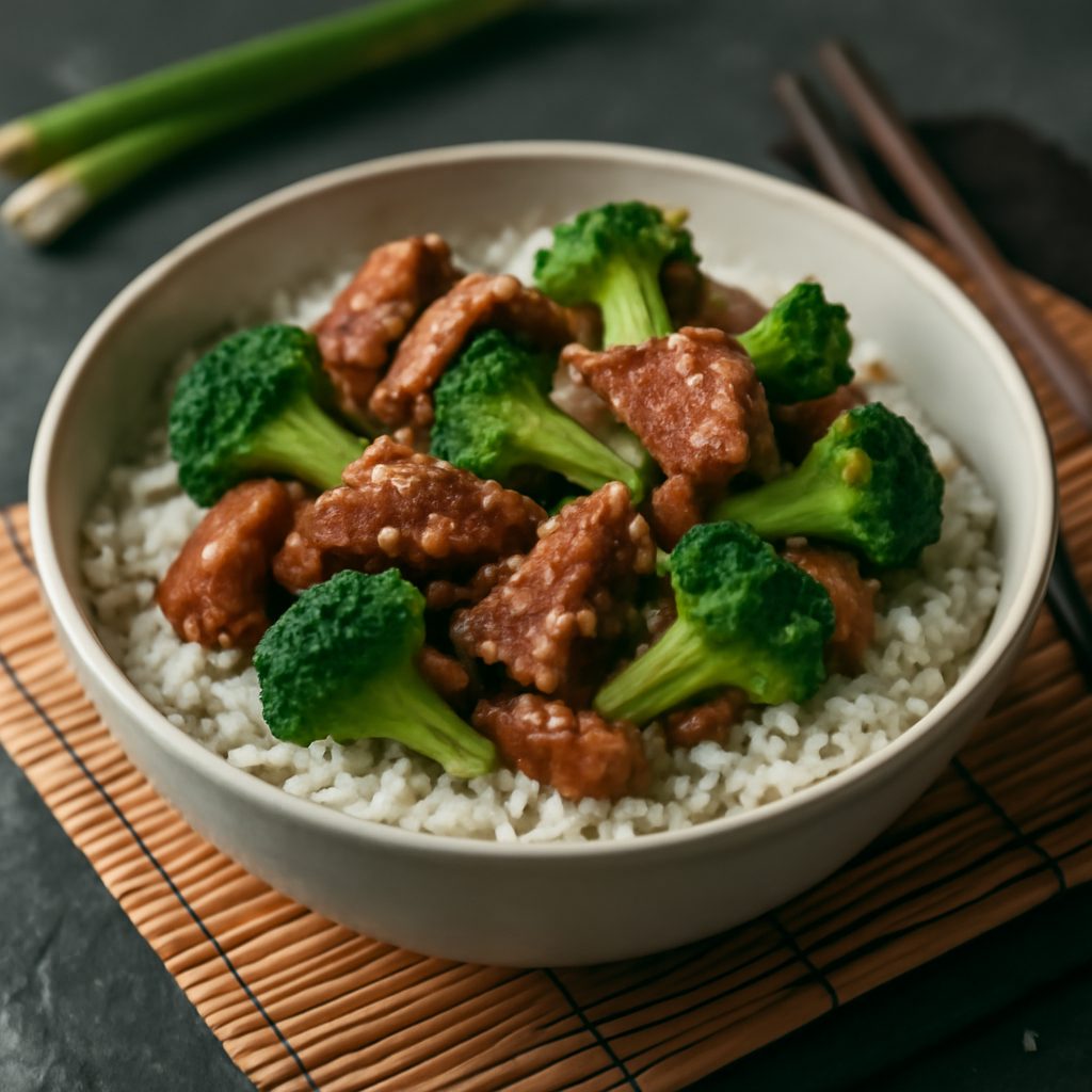Manzo e Broccoli Riso Light - Ricetta Cinese Fit