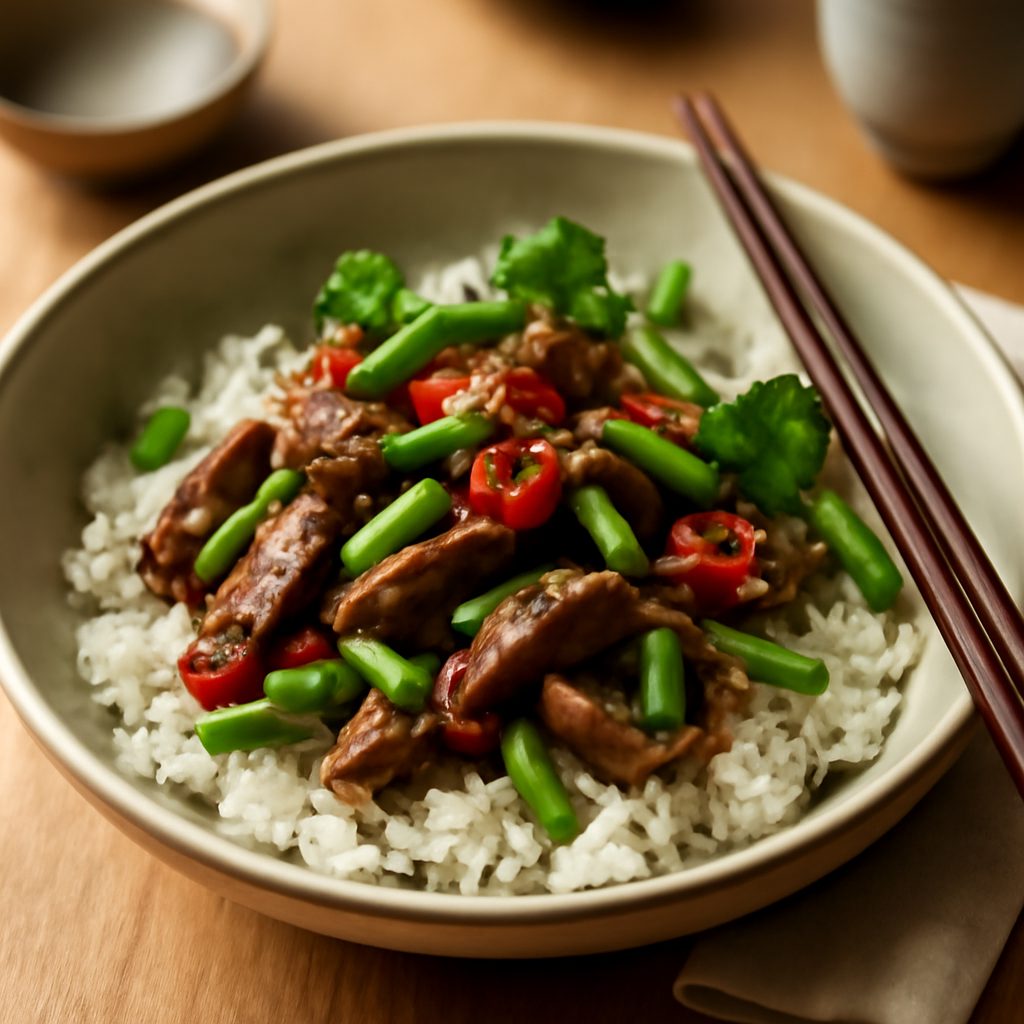Manzo Piccante all'Asiatica Light