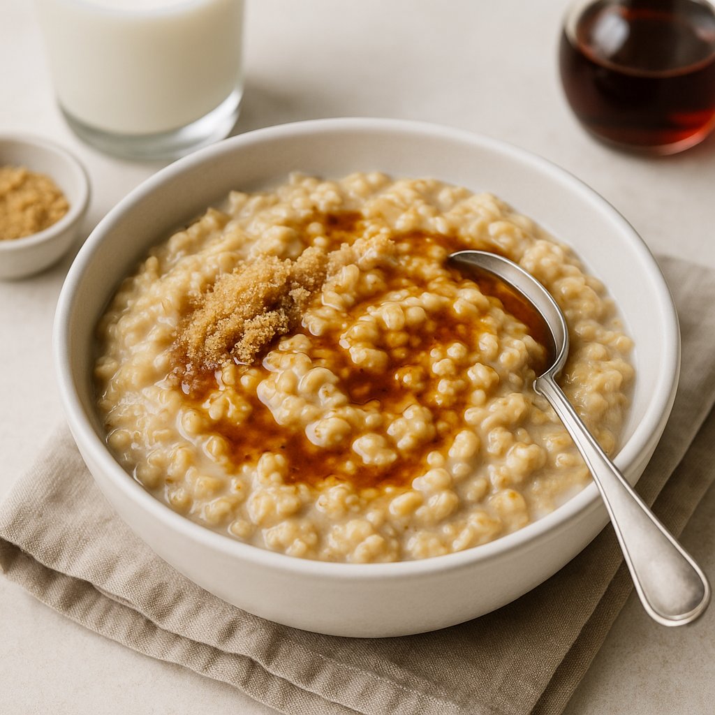 Maple Brown Sugar Oatmeal