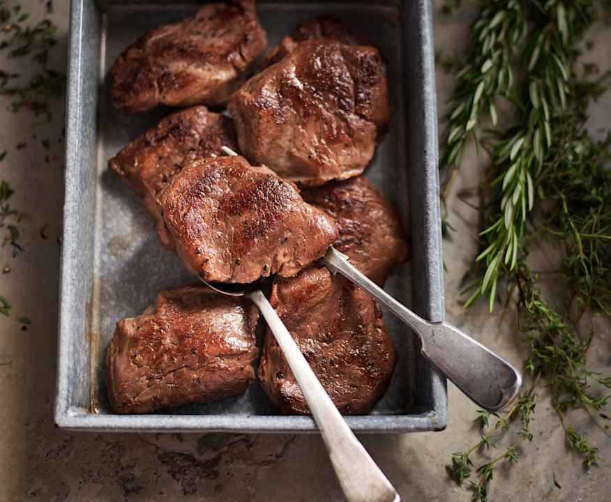 Medaglioni di vitello sottovuoto Low Carb