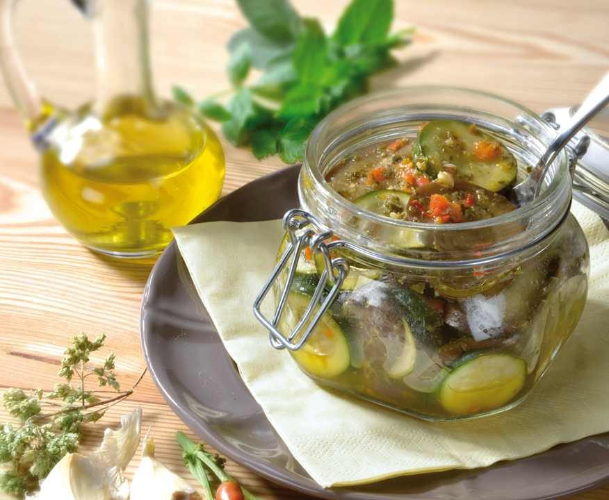 Melanzane e zucchine marinate Low Fat