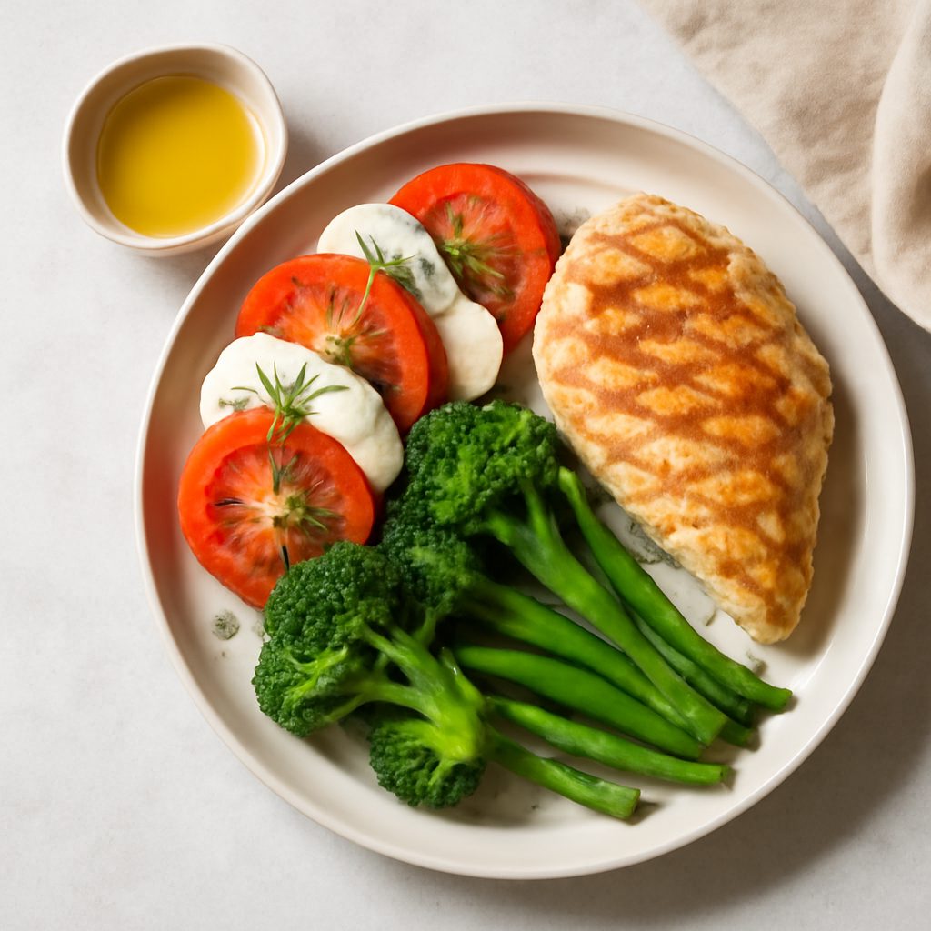 Menù : Crema di Verdure, Involtini di Pollo e Salsa ai Peperoni