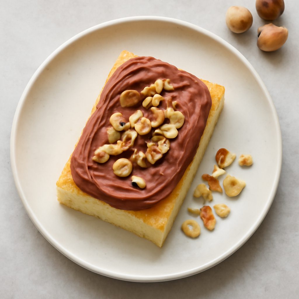 Merendina alla crema gianduia proteica low-carb