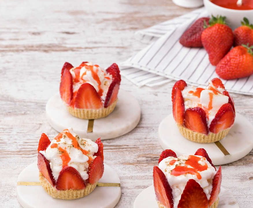 Meringata alle fragole Protein