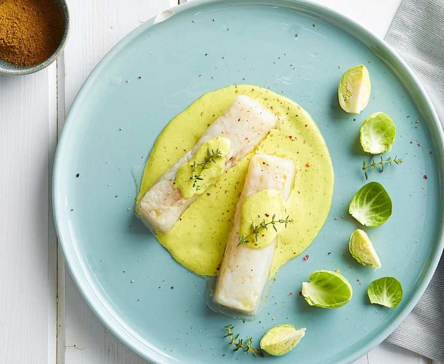 Merluzzo sottovuoto glassato al curry Protein