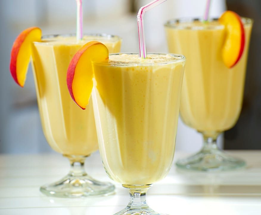 Milkshake alle pesche e vaniglia Low Fat