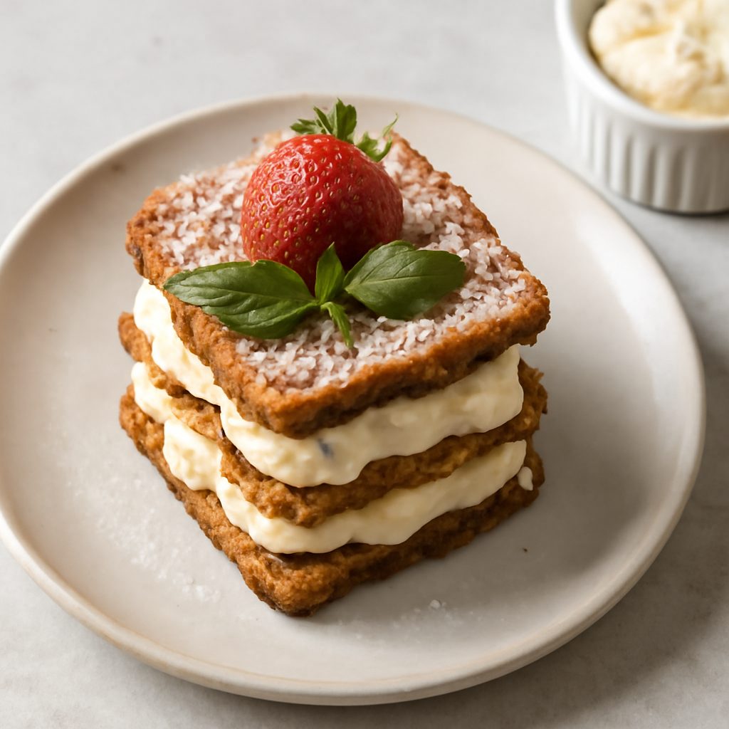 Millefoglie di Colomba Fit Proteica Low-Carb