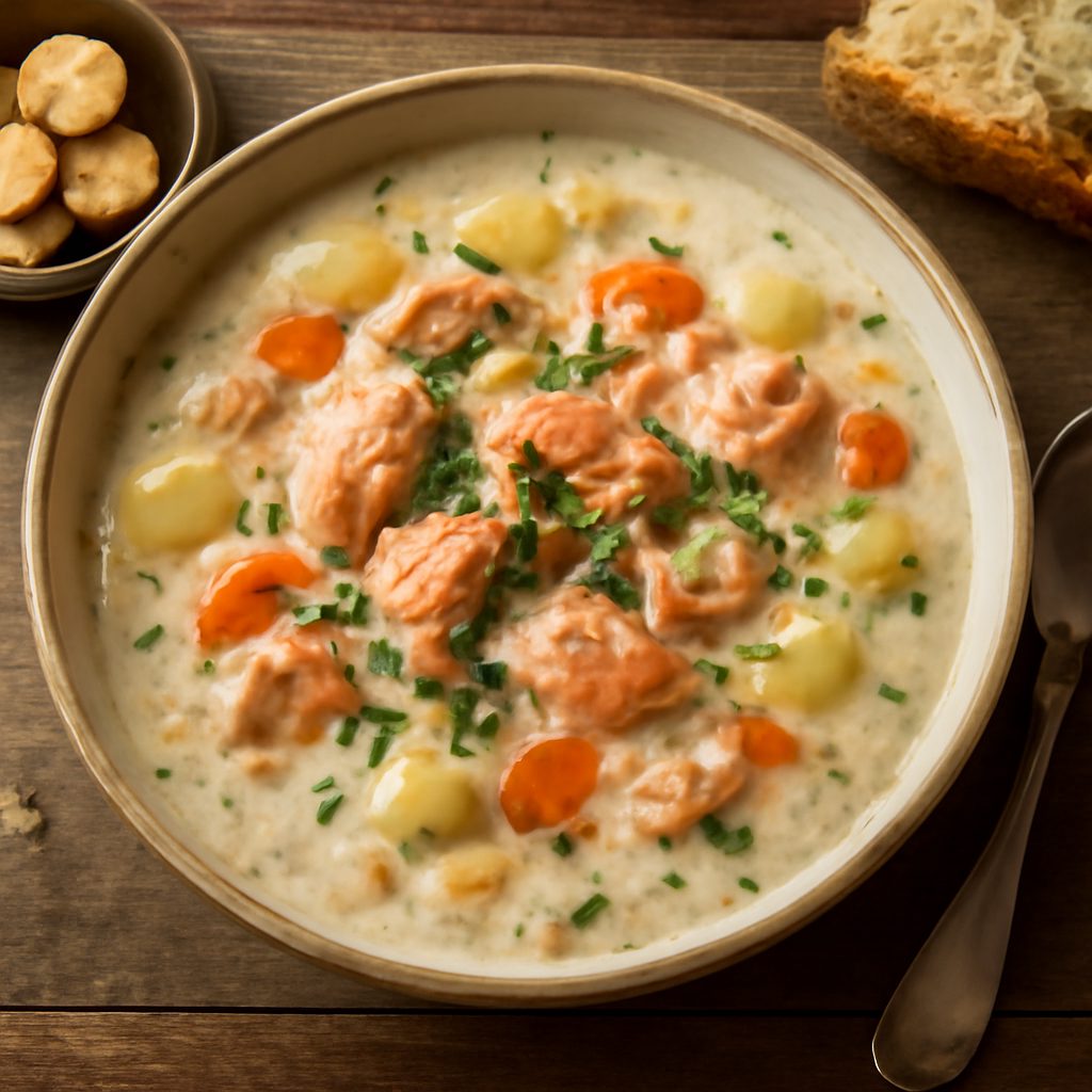 Zuppa di Salmone Affumicato di Mimi