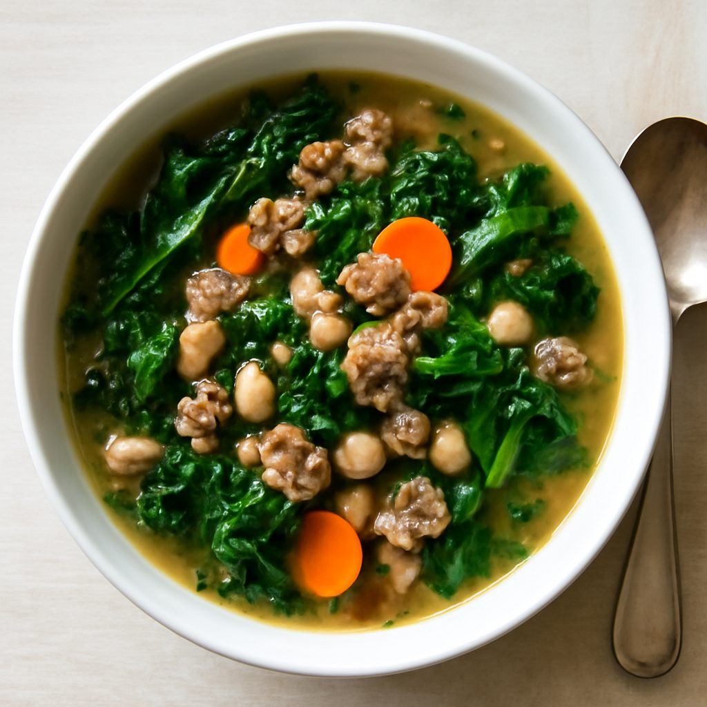 Minestra della nonna proteica low-carb