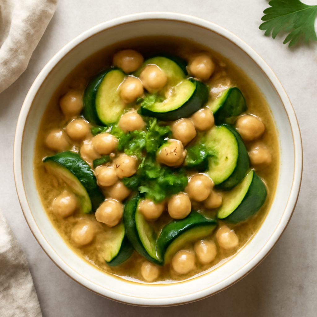 Minestra di ceci e zucchine Protein