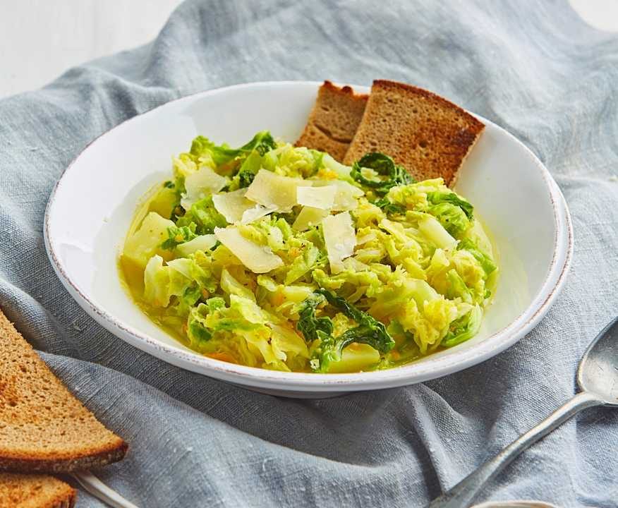 Minestra di verze e patate Low Fat