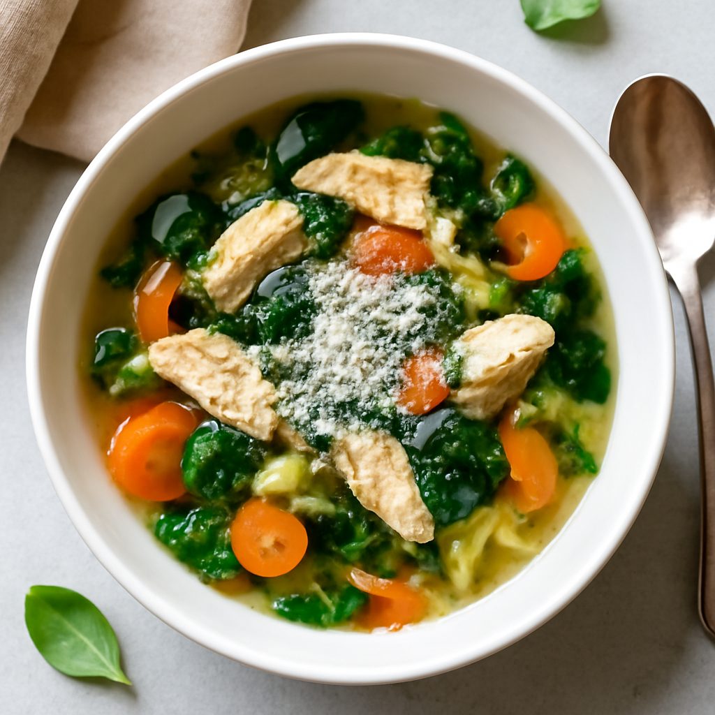 Minestra di verdure e shirataki
