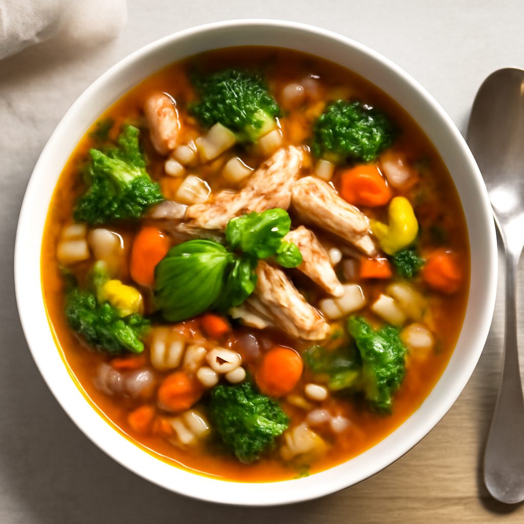 Minestrone con Shirataki - Versione