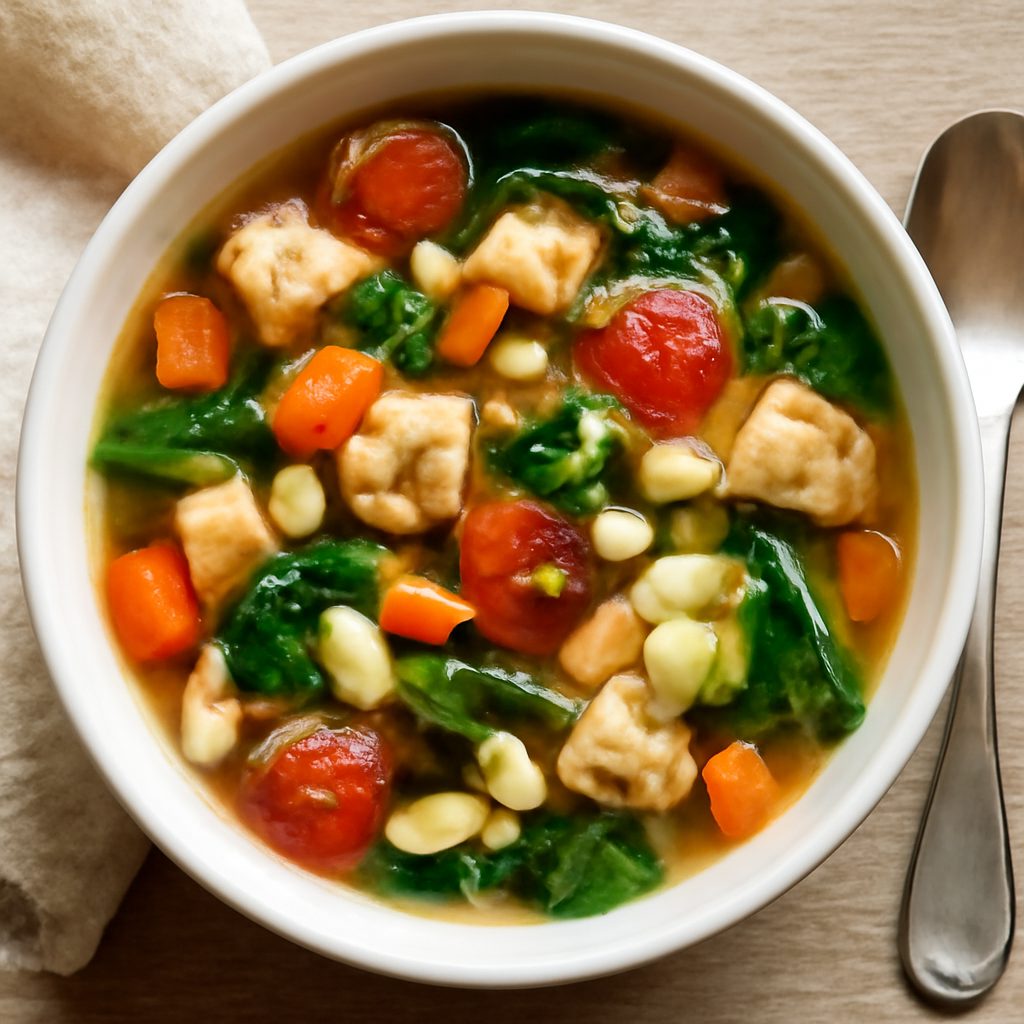Minestrone Proteico Low-Carb