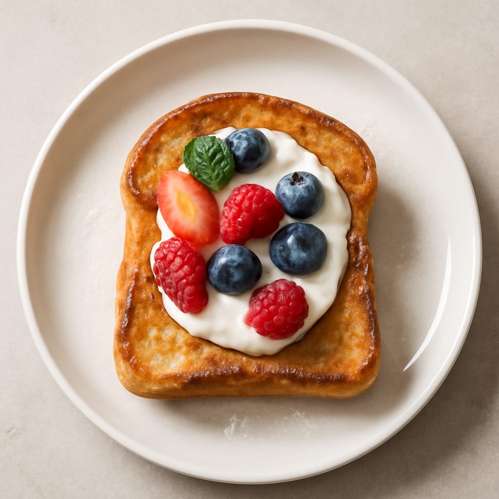Mini brioche perdue proteica low-carb allo sciroppo d'acero