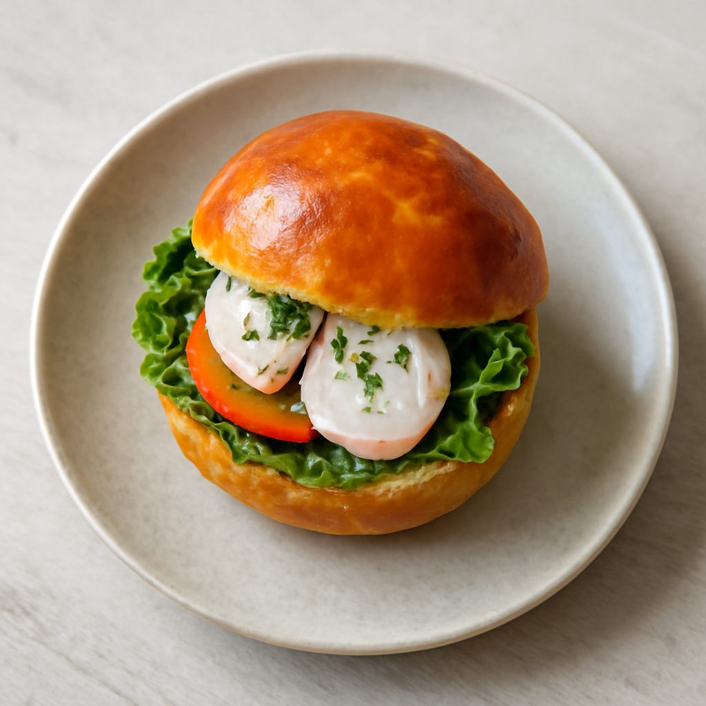 Mini brioche al salame e stracchino