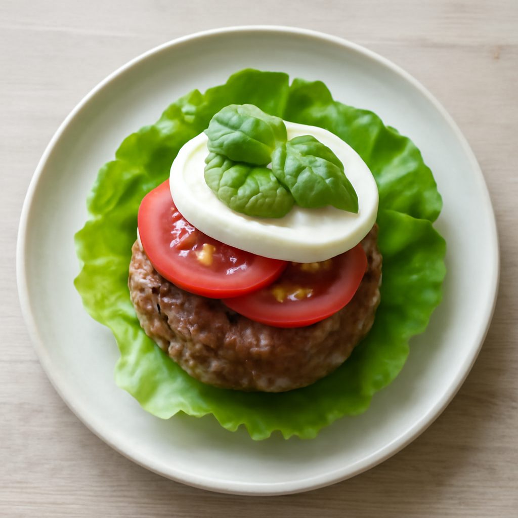 Mini burger di melanzane e manzo Low Fat
