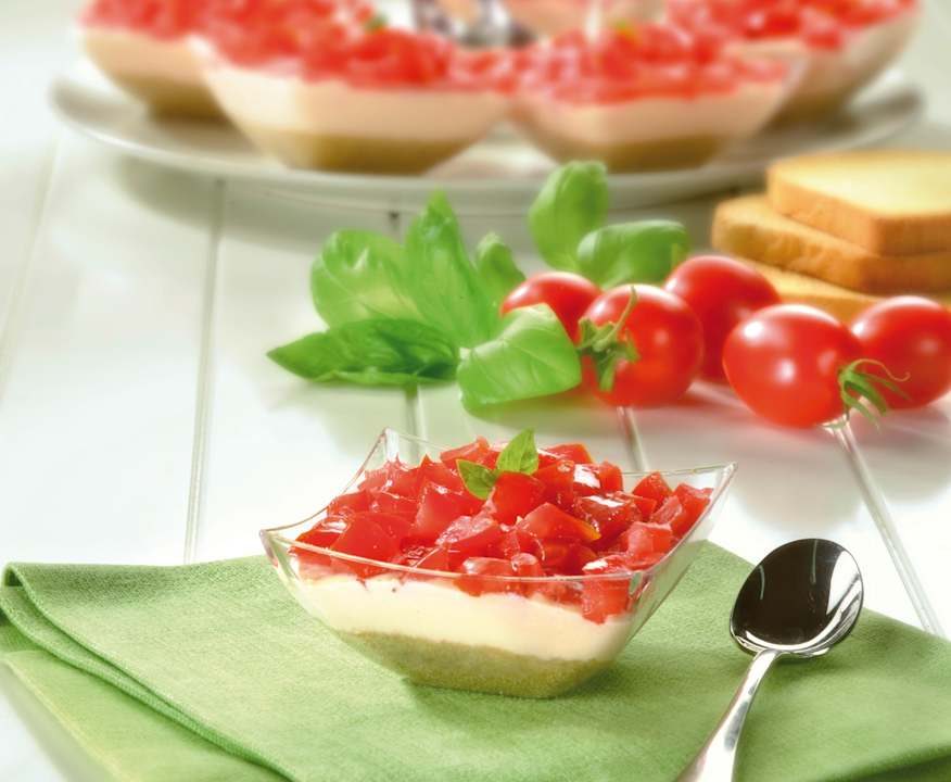 Mini cheesecake al pomodoro Protein