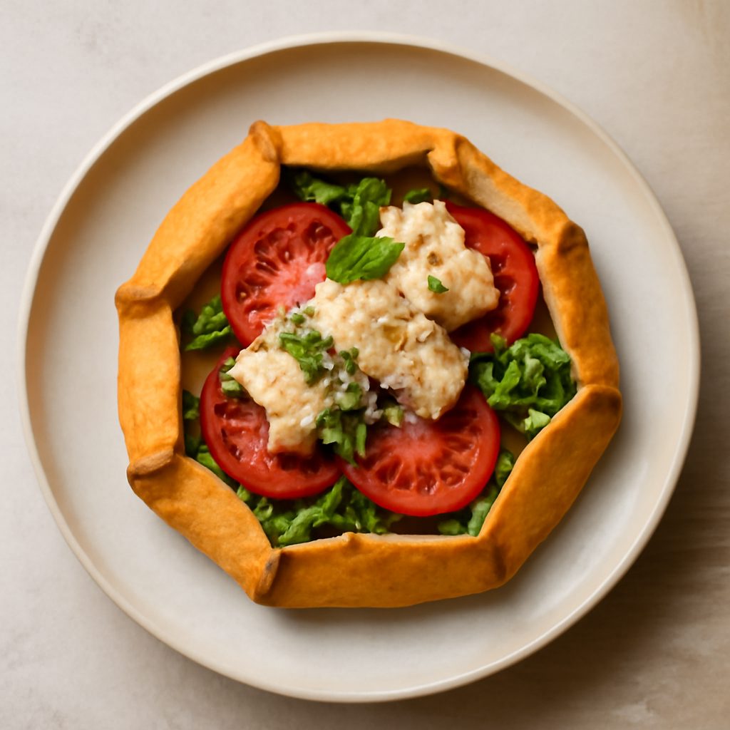 Mini galette ai funghi