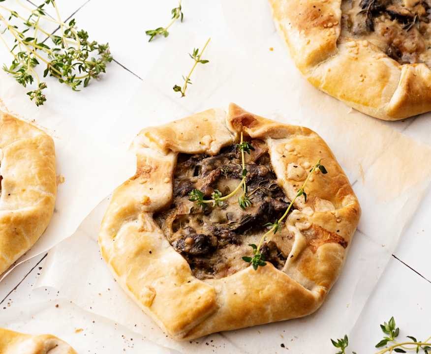 Mini galettes ai funghi Protein