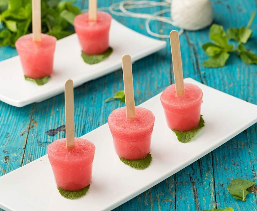 Mini ghiaccioli all'anguria Protein