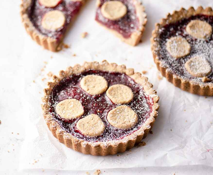 Mini Linzer torte (senza glutine) Protein