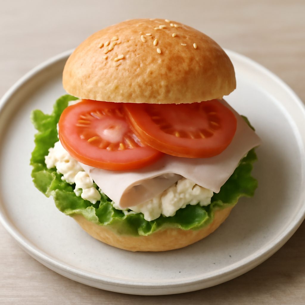 Mini panino al vapore con pollo piccante - Versione Low Carb