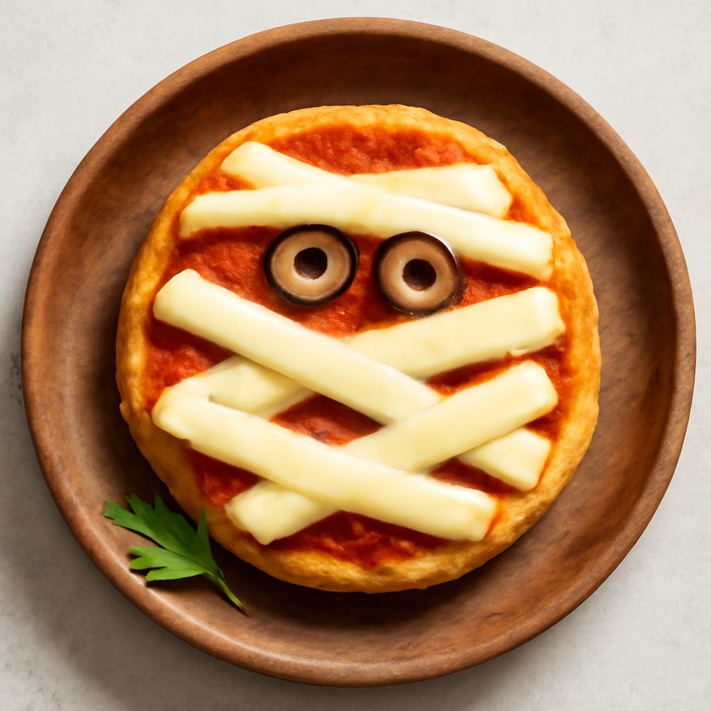 Mini pizzetta mummia