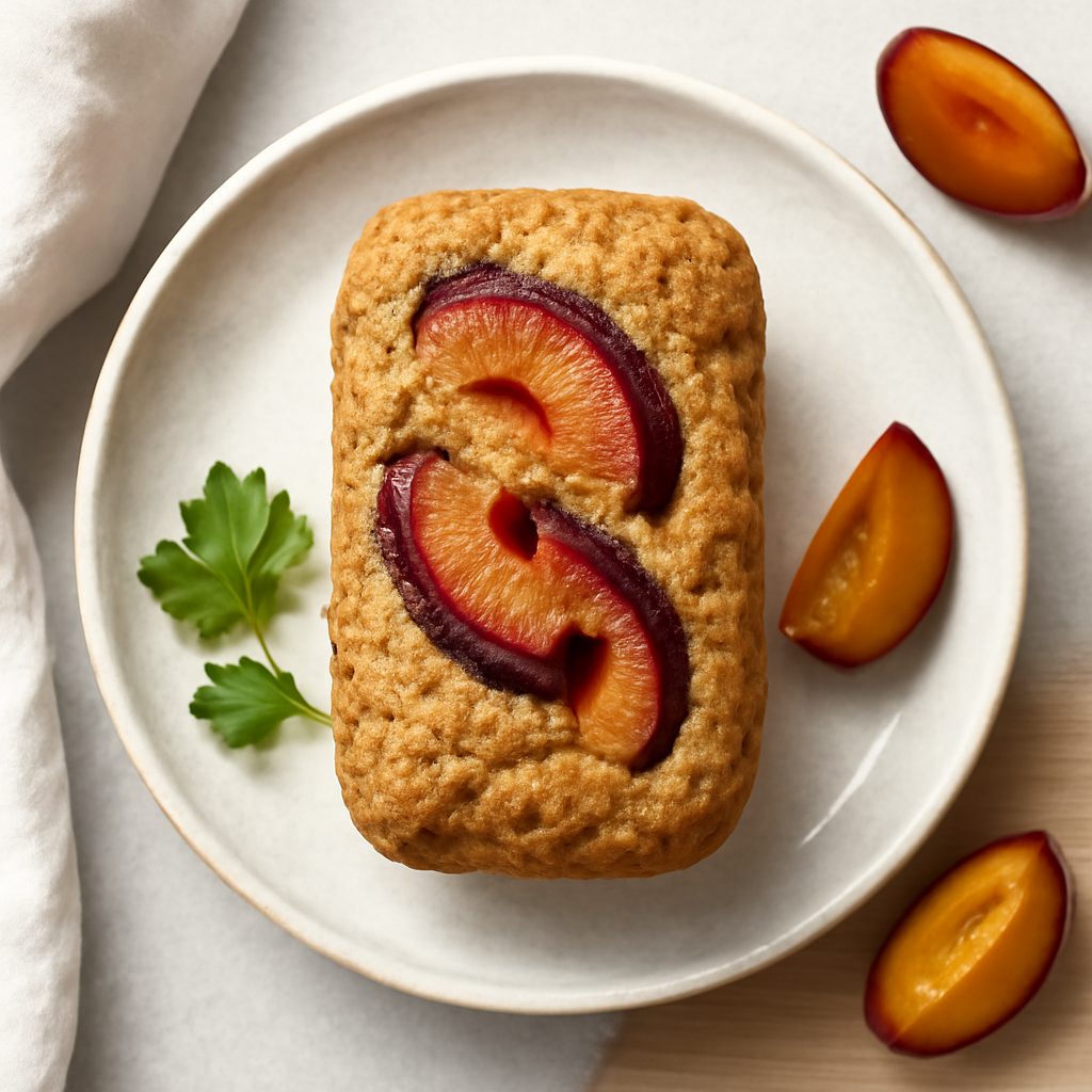 Mini plumcake proteico Brie e lamponi low-carb
