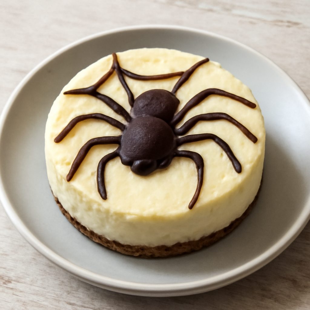Mini Spider Cheesecake