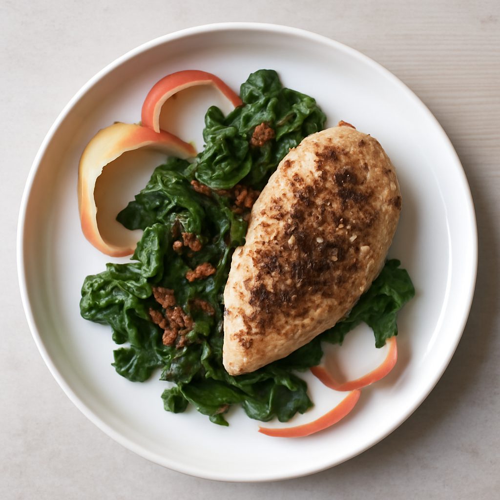 Mix di spezie e buccia di mela proteico low-carb