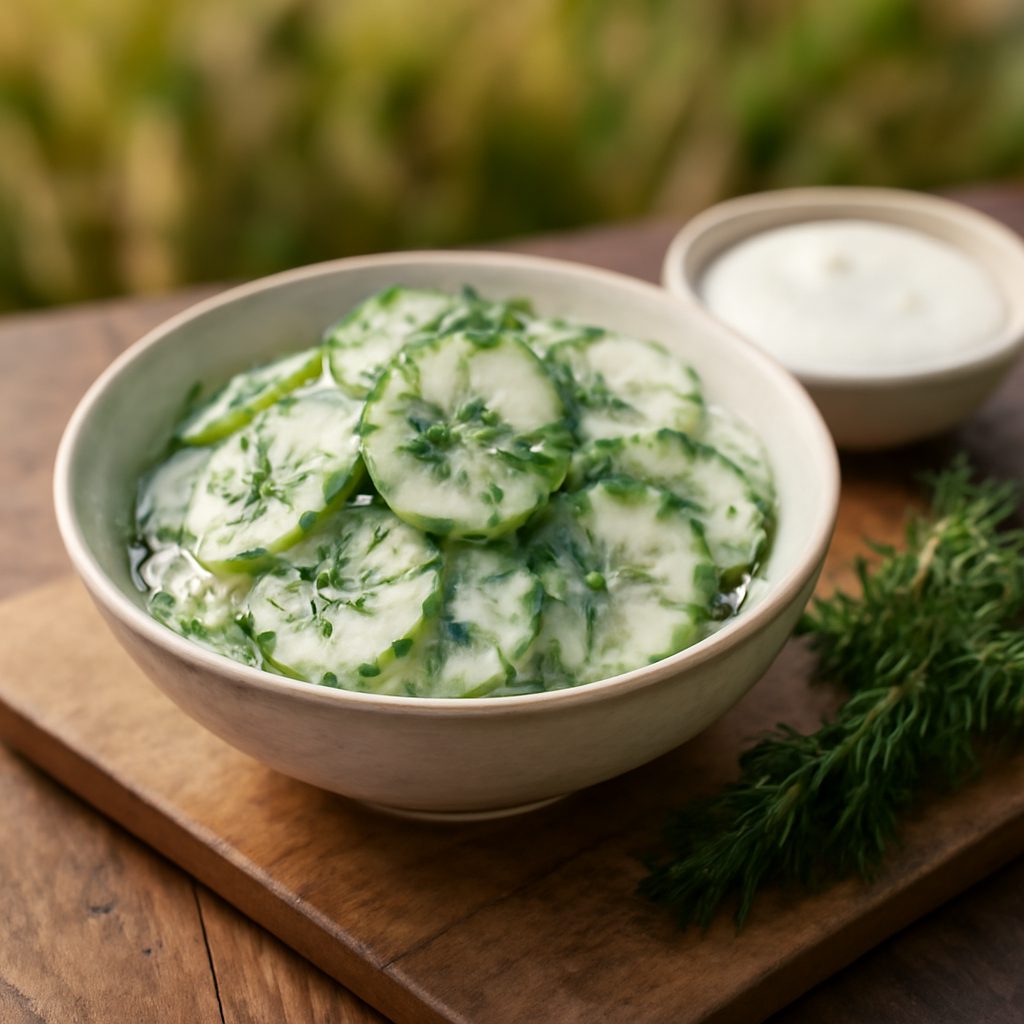 Mizeria - Insalata di Cetrioli alla Polacca