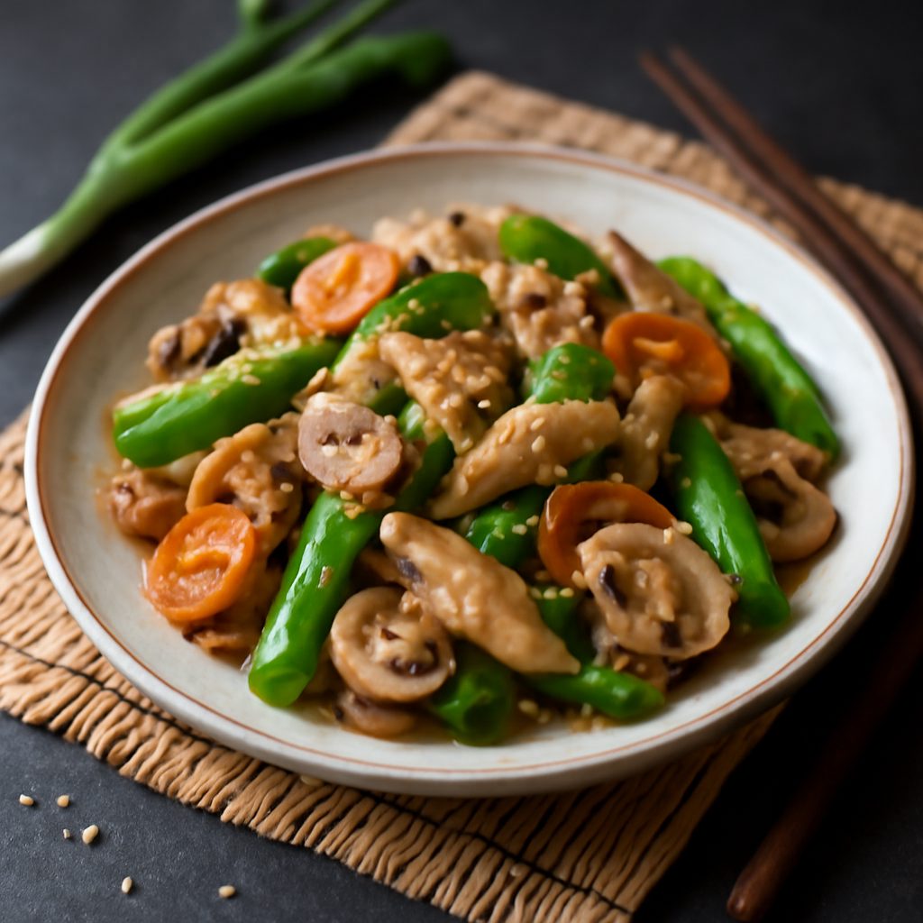Moo Goo Gai Pan High-