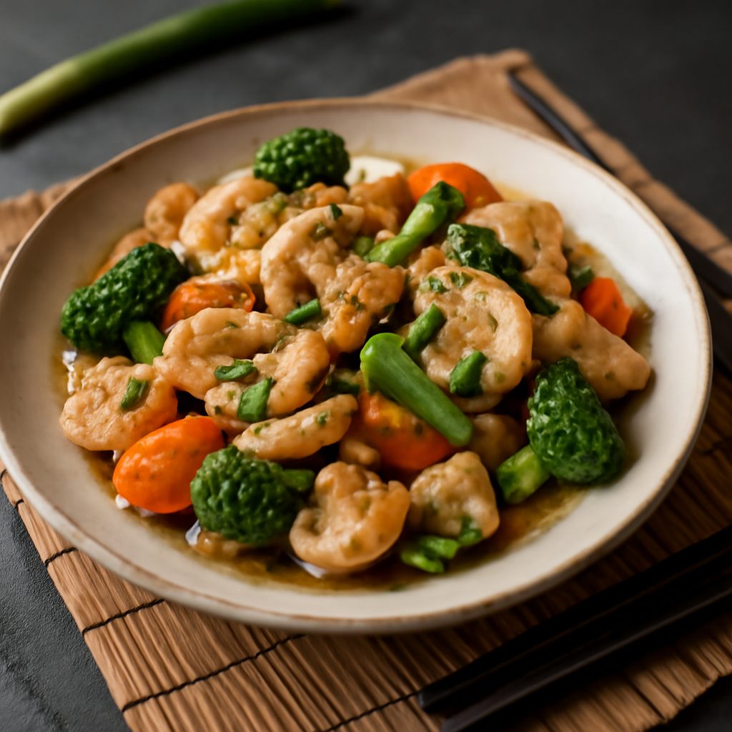 Moo Goo Gai Pan - Pollo e Funghi in Salsa Leggera Protein