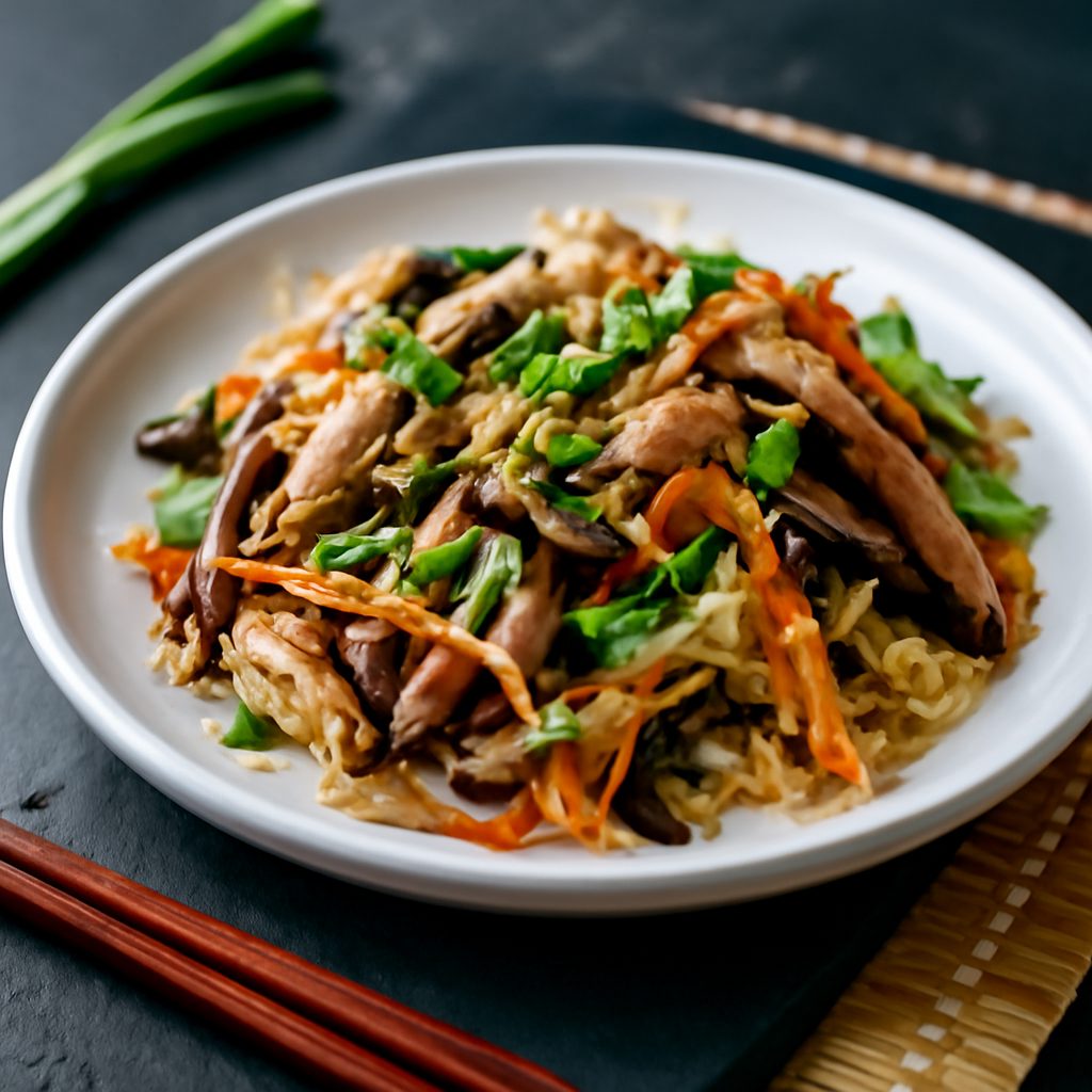 Moo Shu Pork - Maiale Saltato in Stile Cinese Low Fat