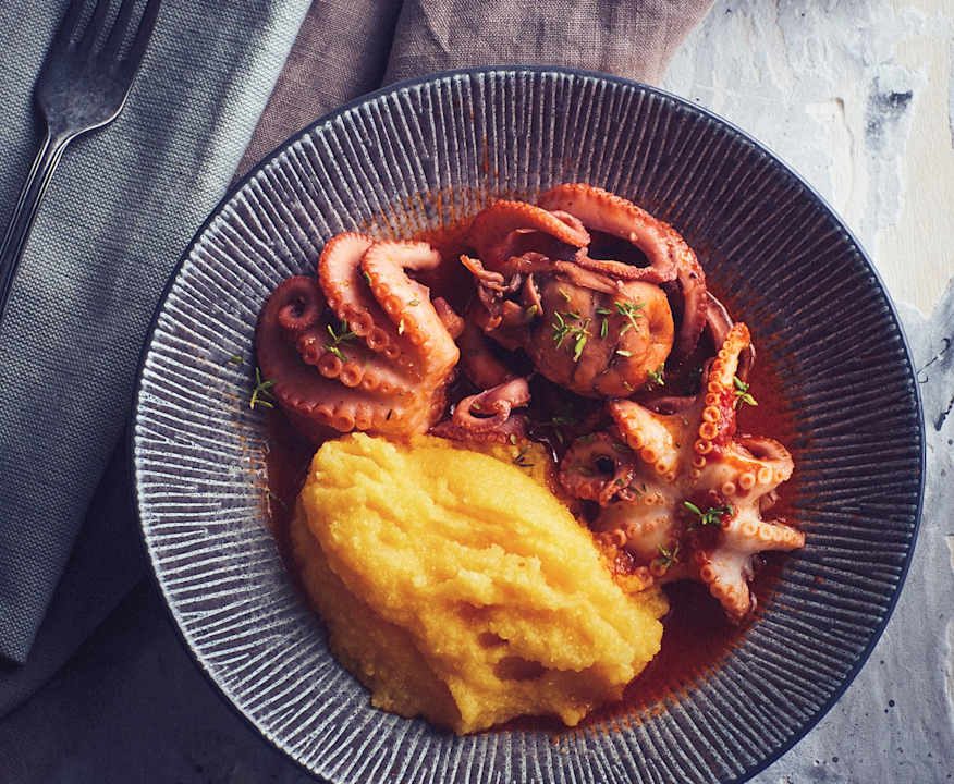 Moscardini alla busara sottovuoto Low Carb