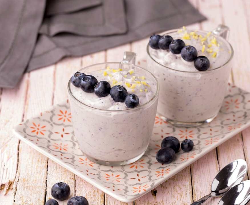 Mousse ai mirtilli Protein