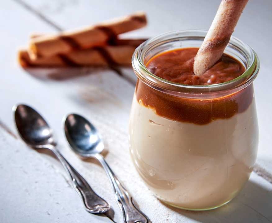 Mousse al caramello salato Low Fat