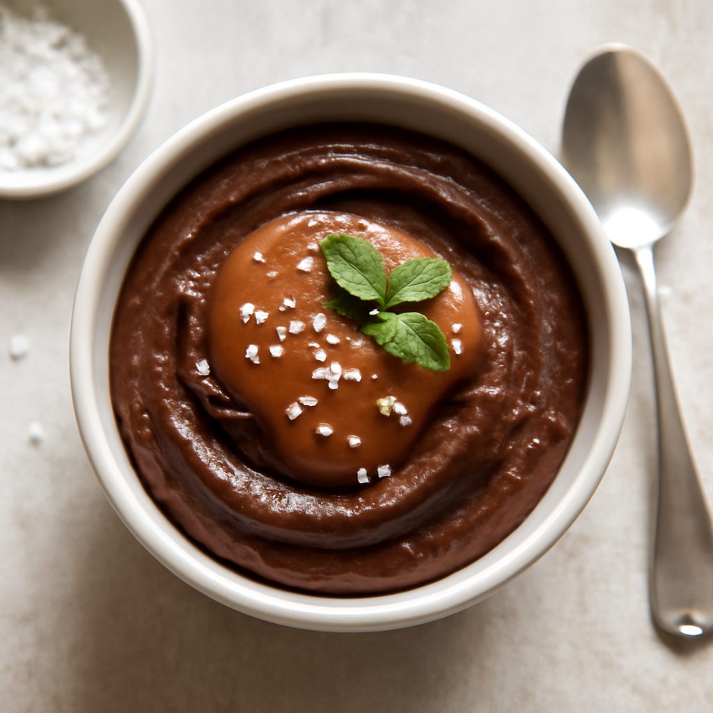 Mousse al Cioccolato e Caramello Salato