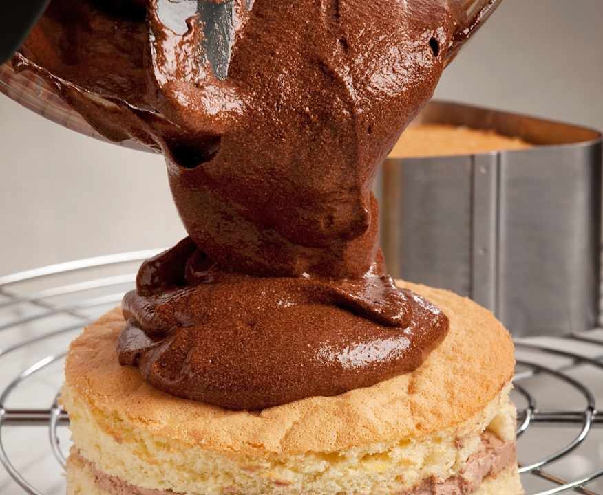 Mousse al cioccolato per copertura Low Fat