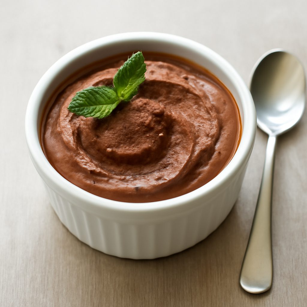 Mousse al Cioccolato Proteica Low-Carb
