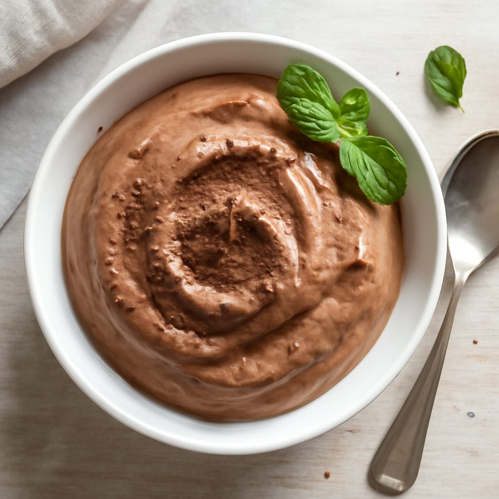 Mousse al Cioccolato Proteico Low-Carb